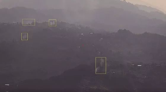 草原森林防火監(jiān)控激光夜視儀下煙霧、煙火識別